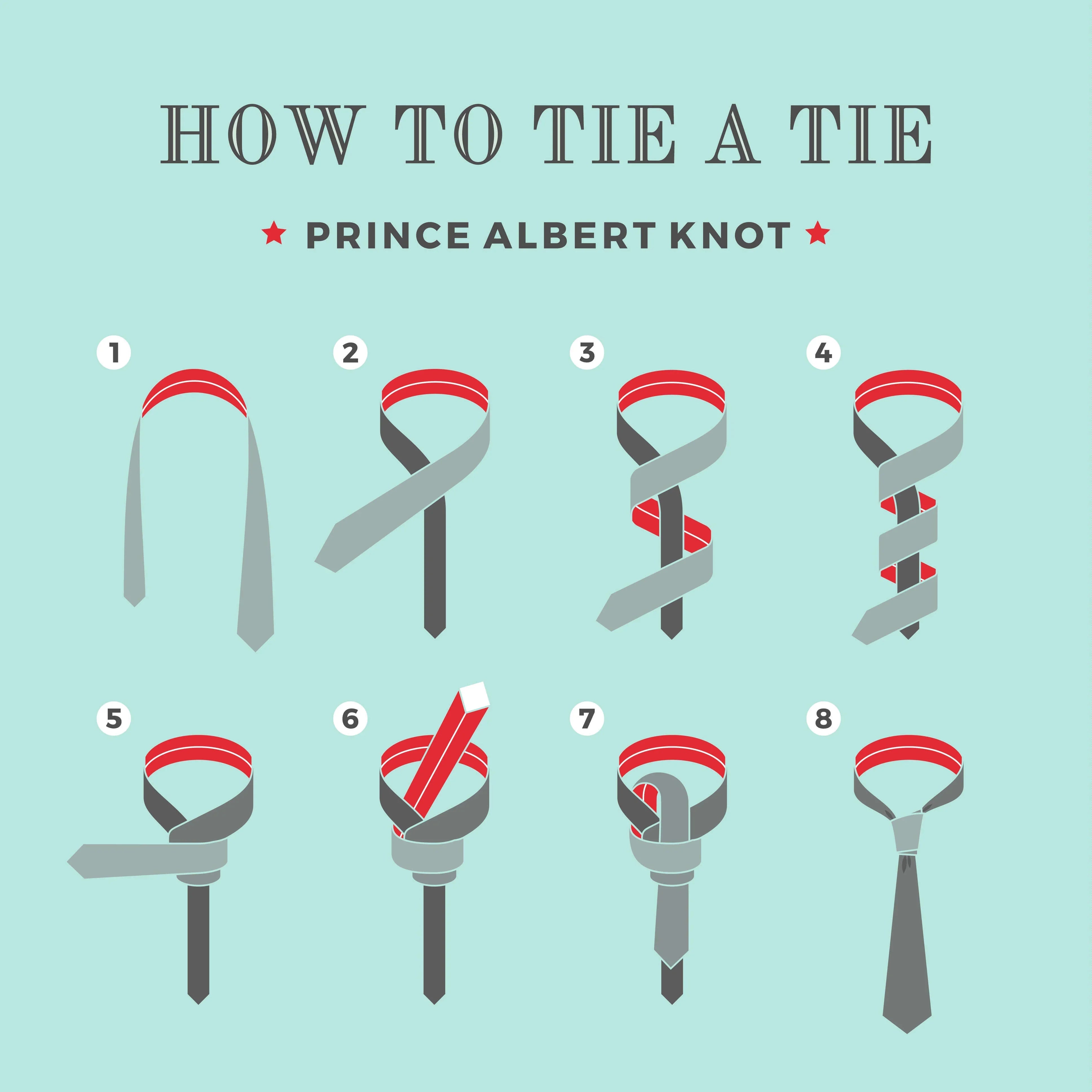 prince albert tie