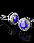 Belgravia Sapphire – Cufflinks