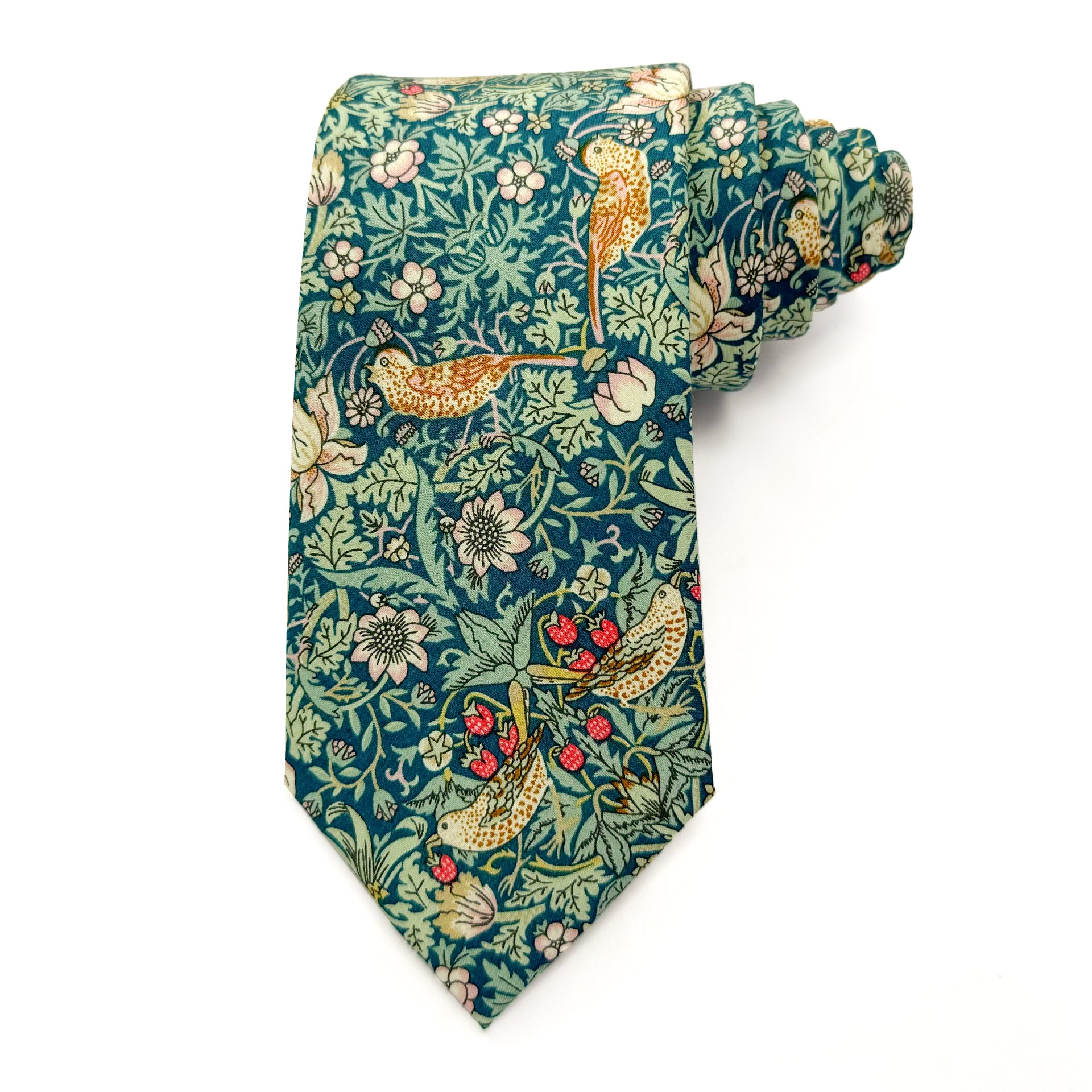 liberty strawberry thief tie