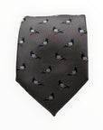 Urban Pigeon Men's Woven Polyester Tie featuring a stylish pattern, perfect for professional wear.