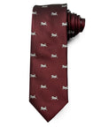 Lion’s Crest Woven Polyester Tie