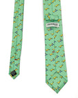 Mint Shoal Polyester Tie