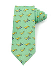 Mint Shoal Polyester Tie