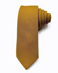 Matte Mustard – Polyester Tie