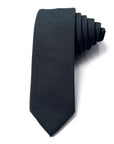Classic Matte Black – Polyester Tie