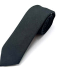 Classic Matte Black – Polyester Tie