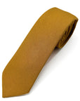 Matte Mustard – Polyester Tie