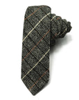 Mayfair Herringbone Wool Tie
