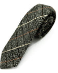 Mayfair Herringbone Wool Tie