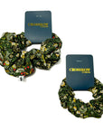 Strawberry Thief Green Liberty Print Cotton Scrunchie
