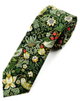 Strawberry Thief Forest Green — Kids' Tie