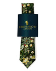 Strawberry Thief Forest Green — Kids' Tie