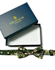 Strawberry Thief Forest Green - Kid's Bow Tie