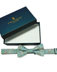 Golden Lily Sage - Kid's Bow Tie