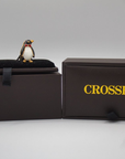 Penguin Cufflinks in Black, White & Gold-Tone Copper