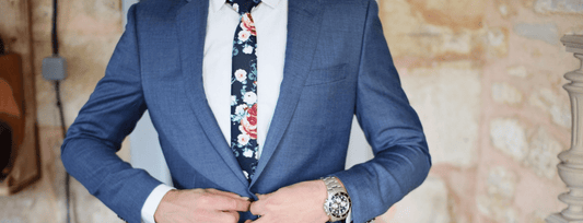 Choosing the Perfect Floral Tie for Weddings: Tips for Grooms and Groomsmen