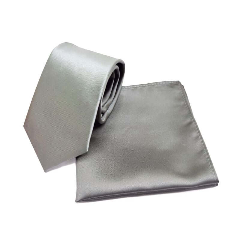 Grey and silver wedding ties