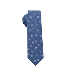 Anchor's Drift Navy Slim Tie