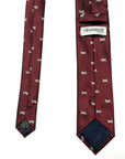 Lion’s Crest Woven Polyester Tie