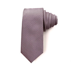 Dusty Rose Textured Jacquard Silk Tie, made from 100% pure silk, featuring a matte finish and subtle micro-pattern.