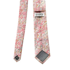 William Morris's Strawberry Thief Pink - Men's Tie