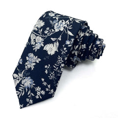 Lunar Blossom Navy Floral Slim Slips