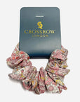 Strawberry Thief Pink Liberty Print Cotton Scrunchie