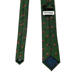 Ascot Green -  Men's Polyester Tie