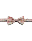 Strawberry Thief Pink - Men's Bow Tie