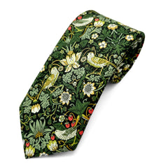 Strawberry Thief Forest Green – Liberty Tana Lawn™ Cotton Tie