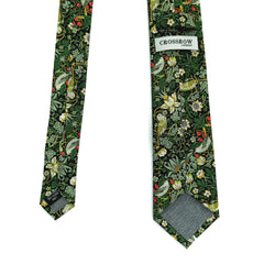 Strawberry Thief Forest Green – Liberty Tana Lawn™ Cotton Tie