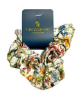 Wild Flowers Cream Liberty Print Cotton Scrunchie