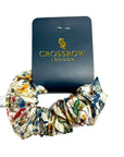 Wild Flowers Cream Liberty Print Cotton Scrunchie