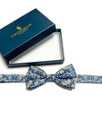 Strawberry Thief Indigo - Men's Bow Tie
