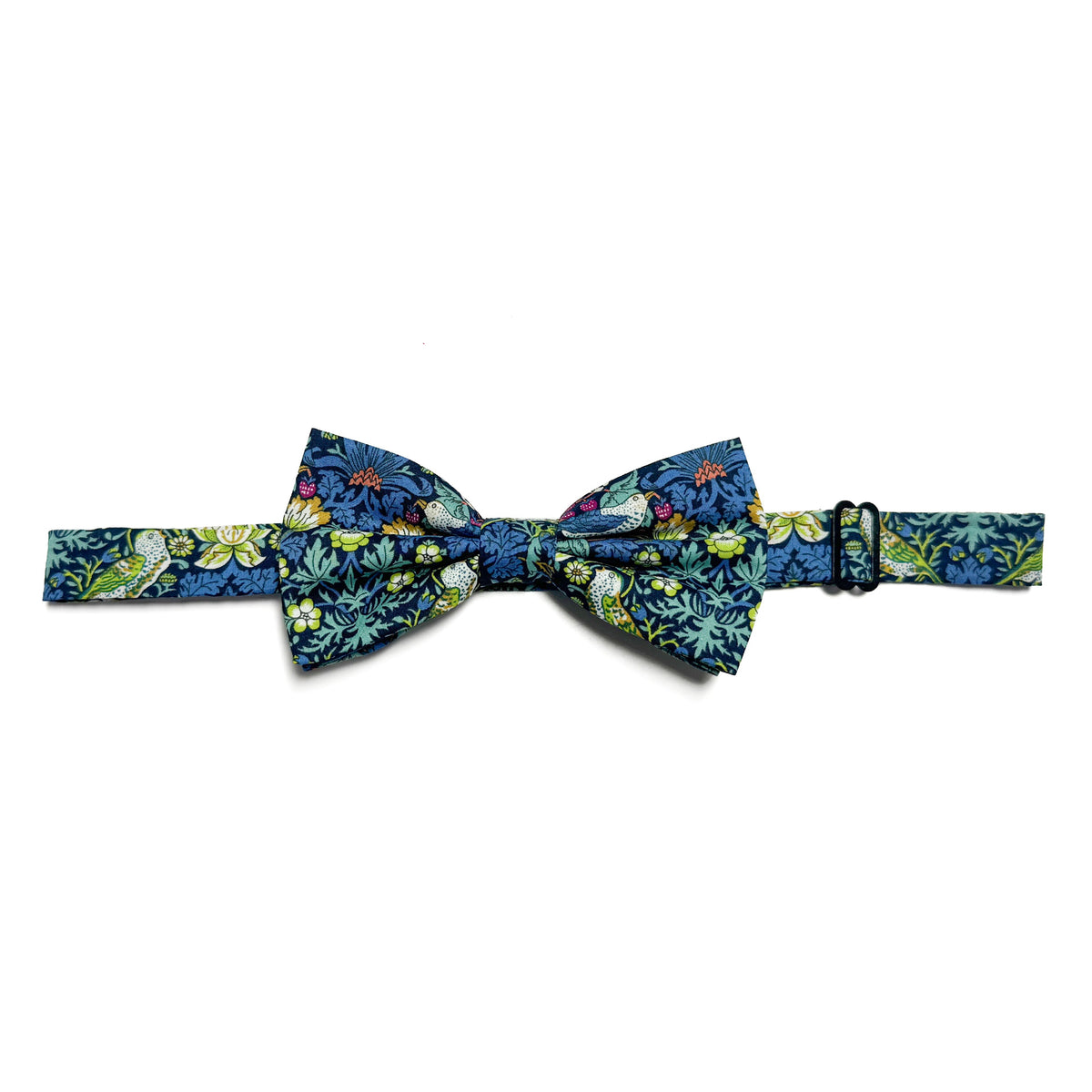 Strawberry Thief Blue - Men's Bow Tie