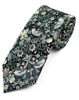 Strawberry Thief Dusk - Liberty Silk Tie (Pre-Order Only)