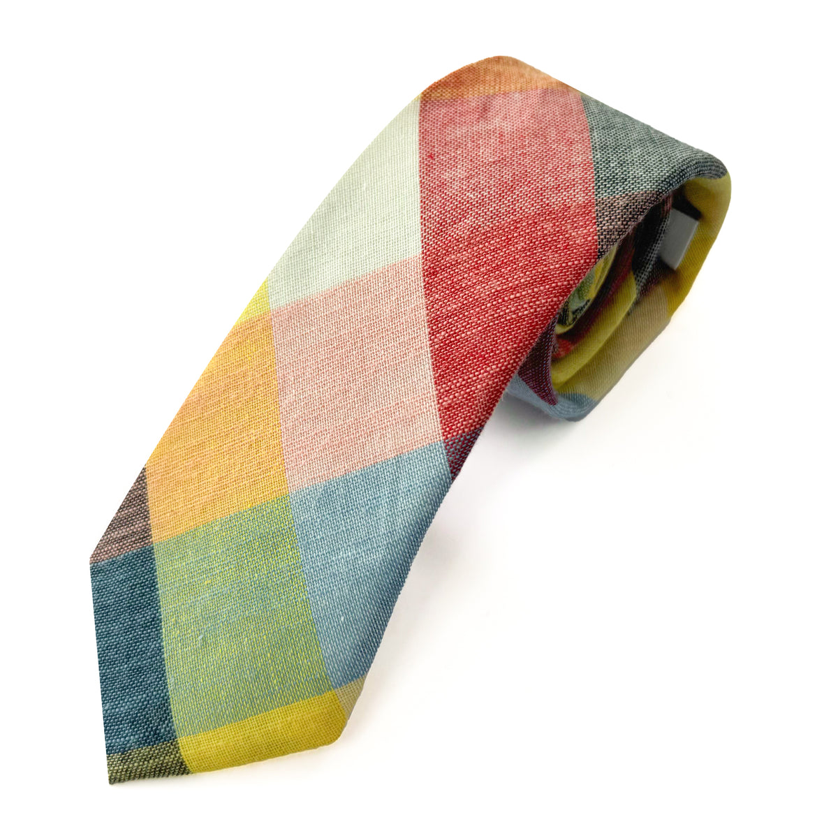 Block Pattern Tie Camden Block Tie | Men's Tie | Crossrow London