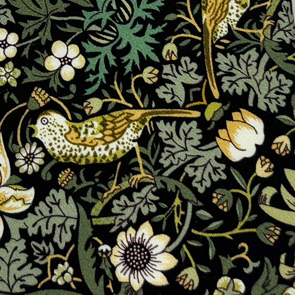 Strawberry Thief Forest - Liberty Silk Tie (Pre-Order Only)