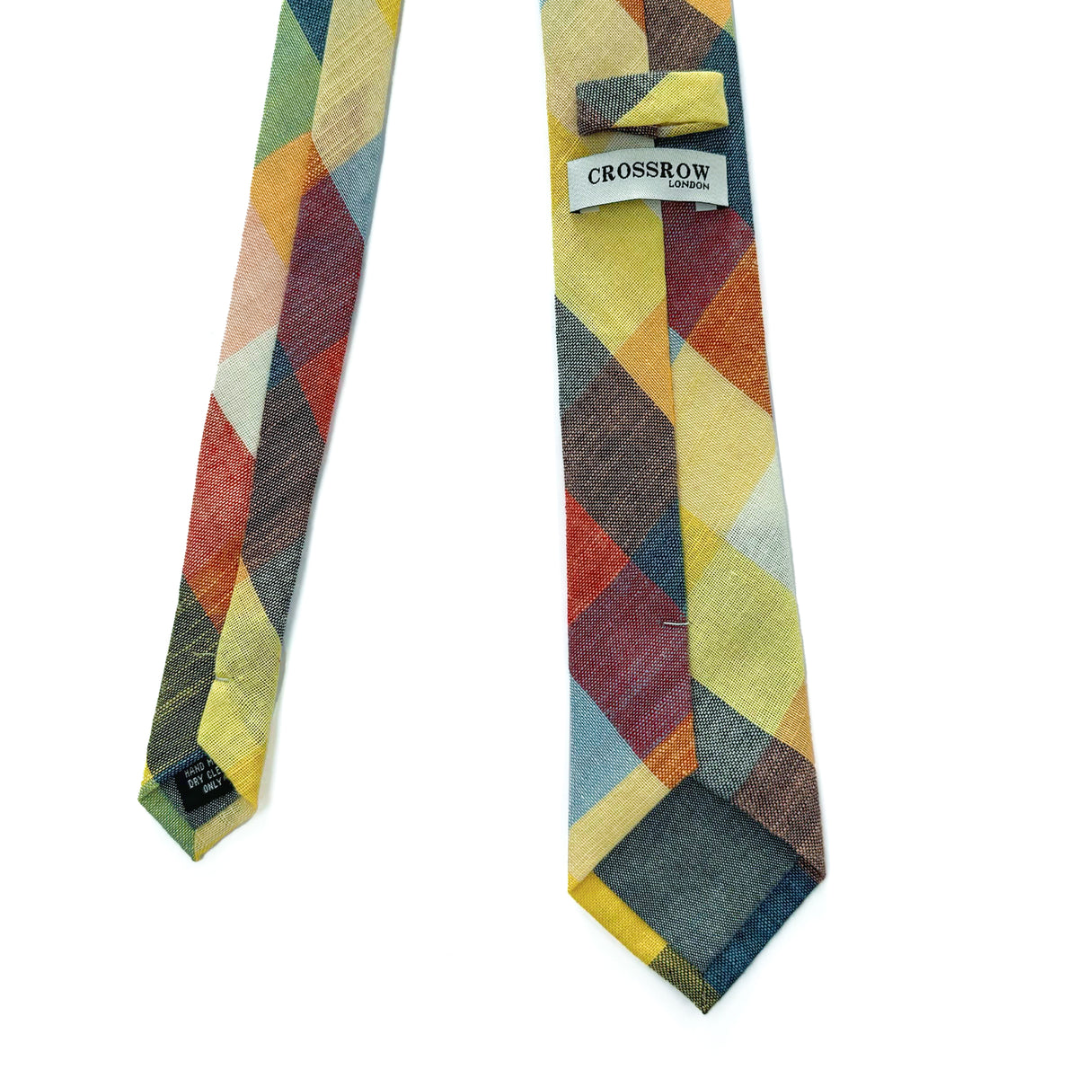 Block Pattern Tie Camden Block Tie | Men's Tie | Crossrow London