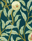 Songbird Garden Teal – Cotton Tie