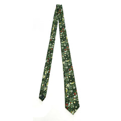 William Morris's Strawberry Thief Green - Men's Tie