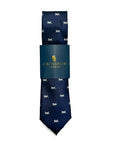 Lion's Crest Navy – Woven Polyester Tie