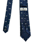 Lion's Crest Navy – Woven Polyester Tie