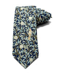 Songbird Garden Navy – Cotton Tie