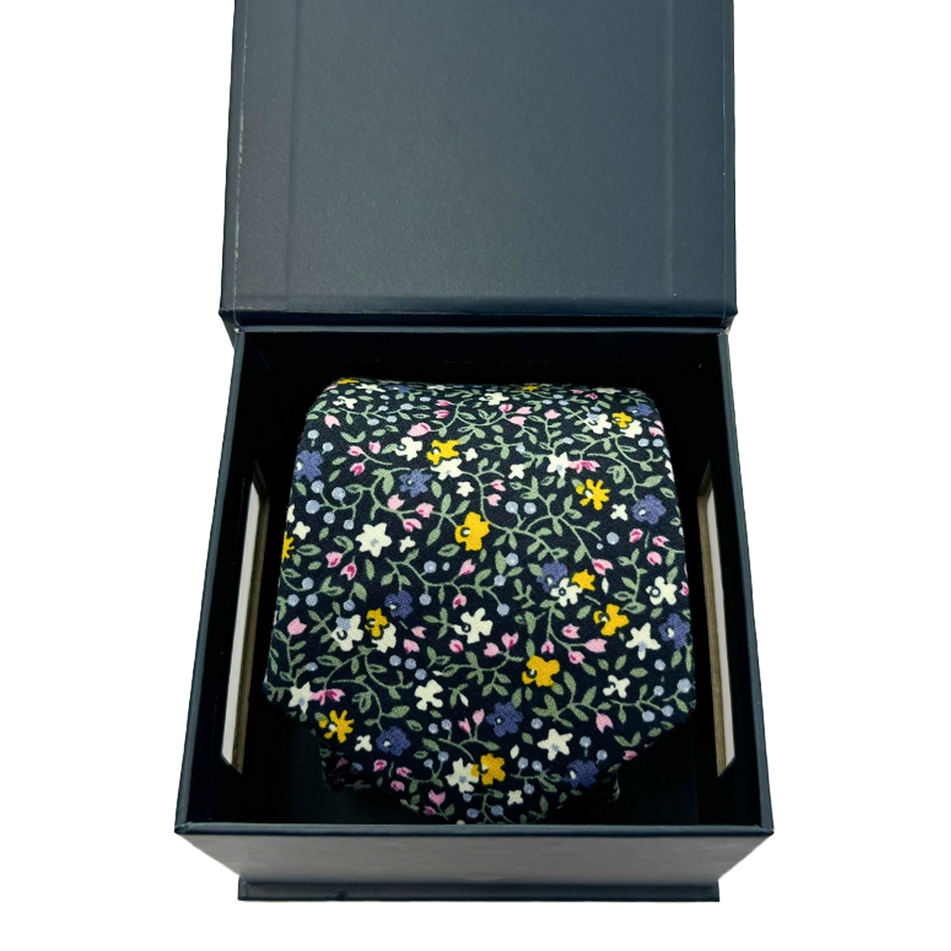 Wildwood Bloom Floral Slim Tie 
