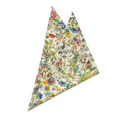 Wild Flowers Cream Liberty Tana Lawn™ - Pocket Square