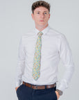 Pomegranate Ivory - Cotton Tie