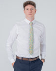 Pomegranate Ivory - Cotton Tie