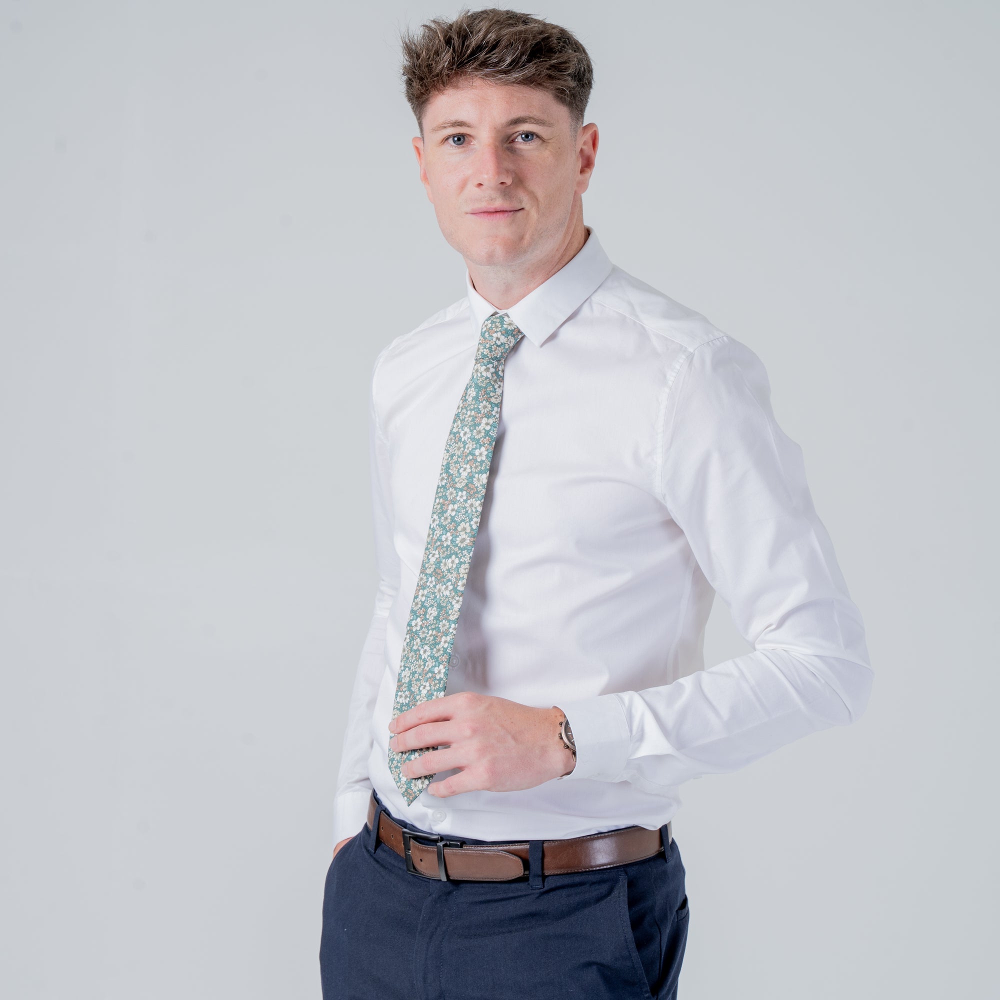 Elmwood Bloom - Cotton Tie