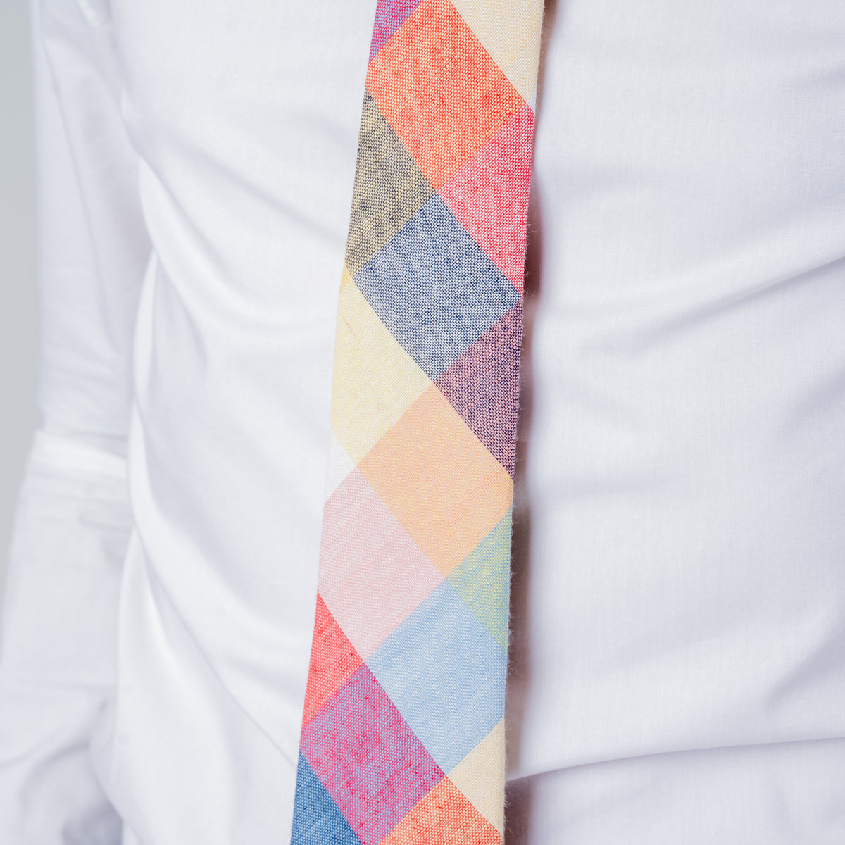 Block Pattern Tie Camden Block Tie | Men's Tie | Crossrow London